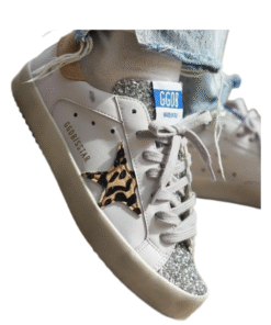 Alternative view of Golden Goose low-Top Superstar Beyaz Leopar Simli