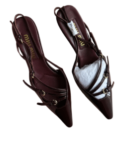 Mıu Mıu - Premıum Kahverengi Topuklu Ayakkabı