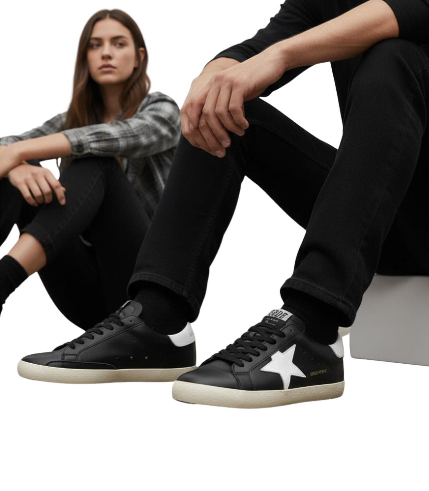 GOLDEN GOOSE ERKEK HAKİKİ DERİ - Görsel 2