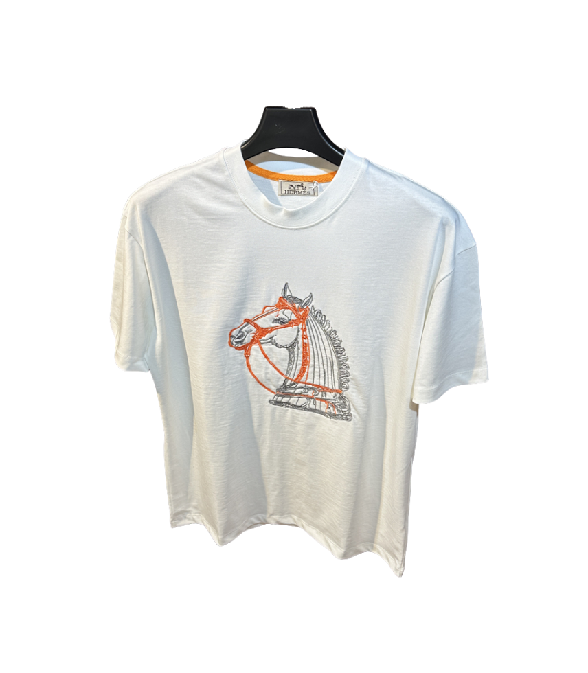 Hermes Horse Head T Shirt - Görsel 4