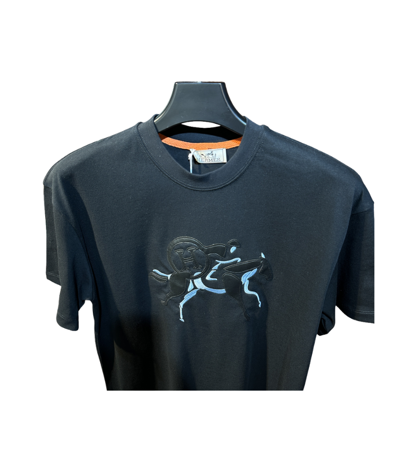 Hermes Jokey Logo T Shirt - Görsel 3