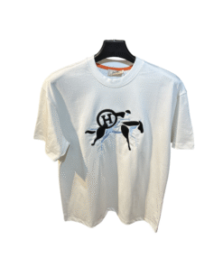 Hermes Jokey Logo T Shirt