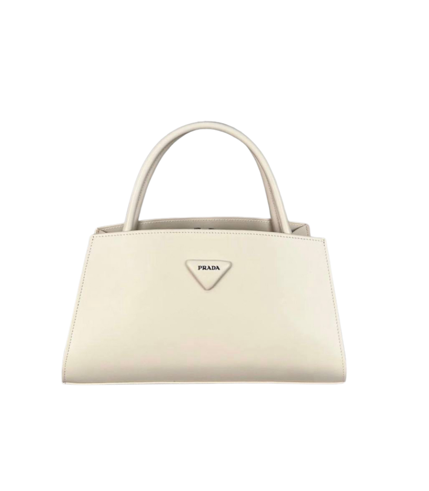 PRADA - BRUSHED LEATHER BAG HAKİKİ DERİ İTHAL ÜRÜN