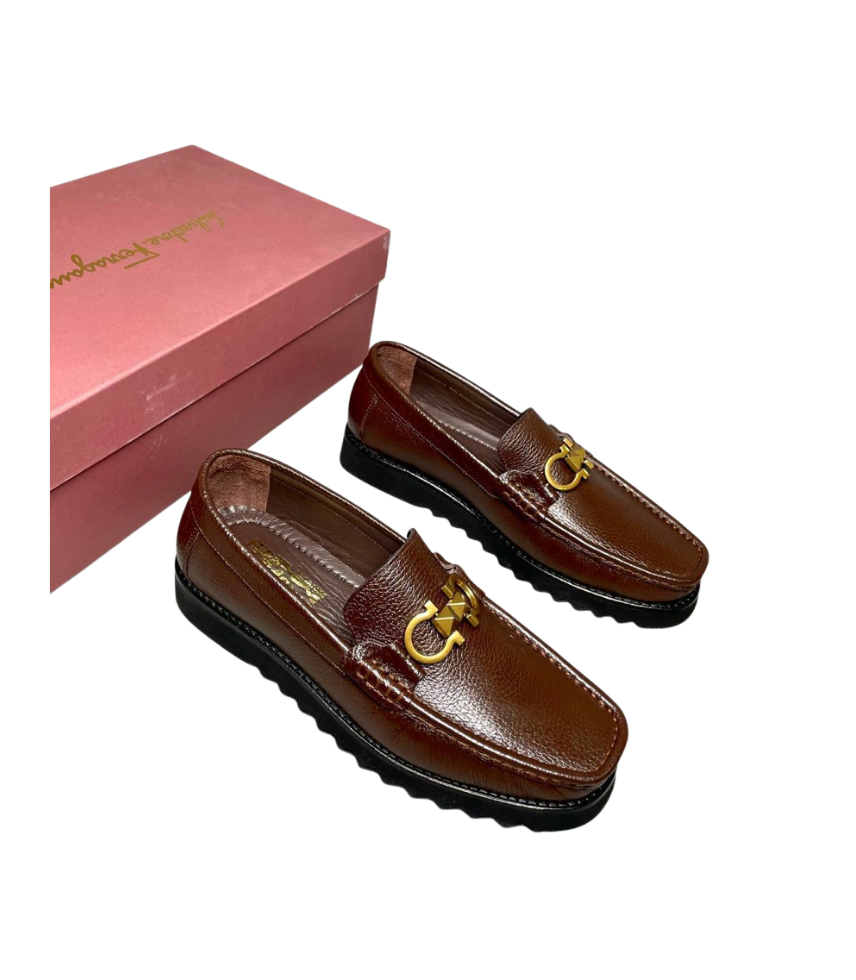 SALVATORE FERRAGAMO ERKEK HAKİKİ DERİ