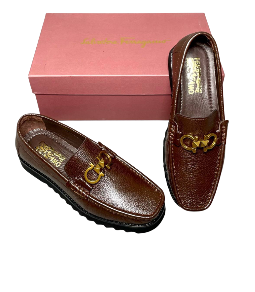 SALVATORE FERRAGAMO ERKEK HAKİKİ DERİ - Görsel 3