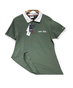 T.H. Polo Beyaz Yaka T Shirt