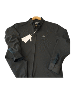Lacoste Kuş Gözü Desenli Kırışmaz Gömlek