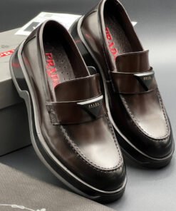 PRADA HAKİKİ DERİ ERKEK LOAFER