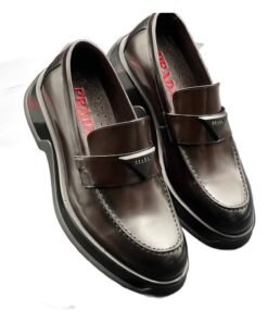 PRADA HAKİKİ DERİ ERKEK LOAFER