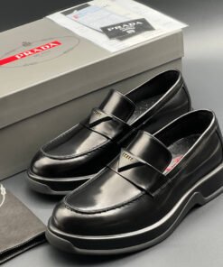 PRADA HAKİKİ DERİ ERKEK LOAFER
