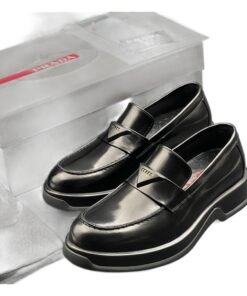 PRADA HAKİKİ DERİ ERKEK LOAFER